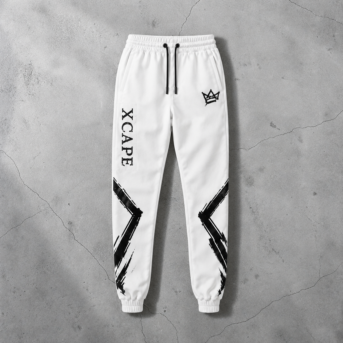 Men's Joggers - WHITE ✖