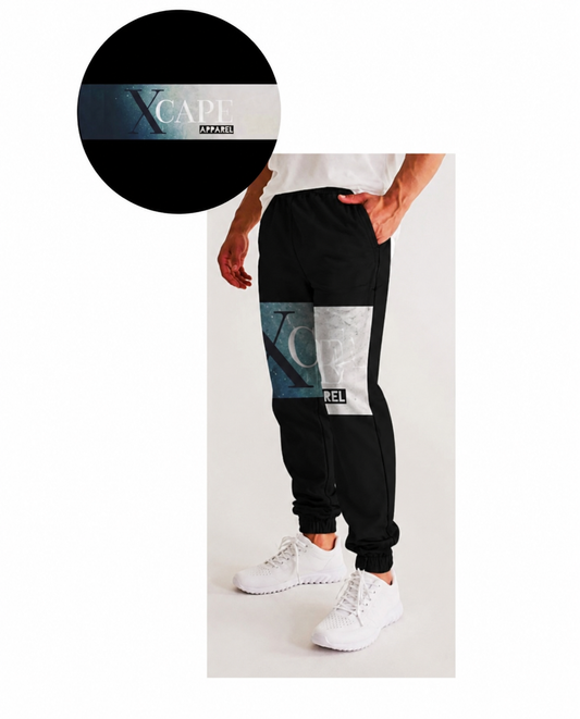 Men's Joggers - BLACK/WHITE ✖