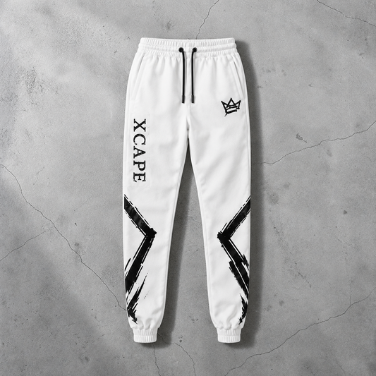 Men's Joggers - WHITE ✖