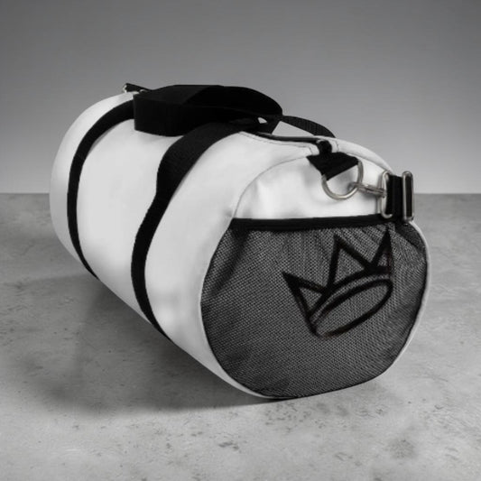 Duffle Bag - WHITE/BLACK ✖