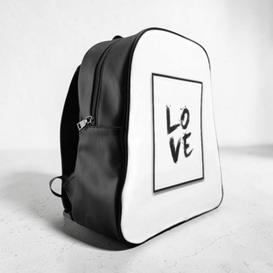 Backpack - BLACK/WHITE ✖