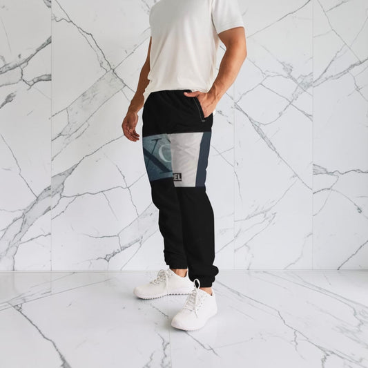 Men's Joggers - BLACK/WHITE ✖