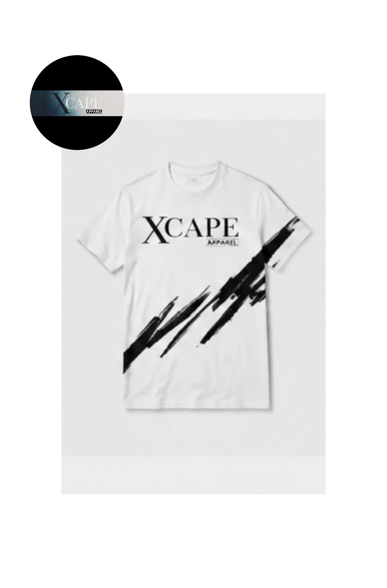 Men's T Shirt - WHITE ✖