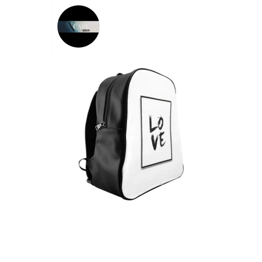 Backpack - BLACK/WHITE ✖-Xcape Apparel