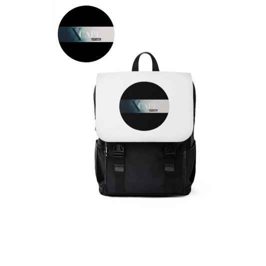 Backpack - BLACK/WHITE ✖-Xcape Apparel